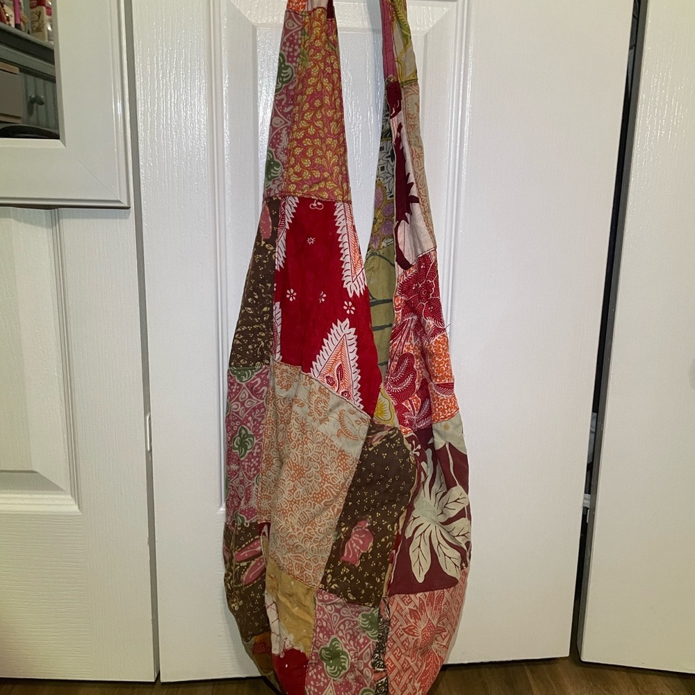 Patchwork Shoulder Bag - Multicolor - image 1